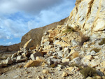 Grupo Mineralógico de Alicante. Cantera Casablanca. San Vicente del Raspeig. Alicante