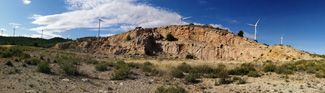 Grupo Mineralógico de Alicante.La cantera es la antigua del trasvase Tajo-Segura,Peñas de San Pedro, Albacete     