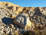 Grupo Mineralógico de Alicante.Explotación de áridos Casablanca. San Vicente del Raspeig.  Alicante