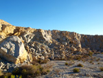 Grupo Mineralógico de Alicante.Explotación de áridos Casablanca. San Vicente del Raspeig.  Alicante