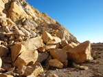 Grupo Mineralógico de Alicante.Explotación de áridos Casablanca. San Vicente del Raspeig.  Alicante 