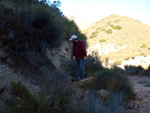 Grupo Mineralógico de Alicante. Explotaciones de arcilla. Inmediaciones Bancal Fondó, Barranc Font del lobo.Tibi , Alicante