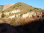 Grupo Mineralógico de Alicante. Explotaciones de arcilla. Inmediaciones Bancal Fondó, Barranc Font del lobo.Tibi , Alicante