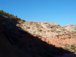 Grupo Mineralógico de Alicante. Explotaciones de arcilla. Inmediaciones Bancal Fondó, Barranc Font del lobo.Tibi , Alicante