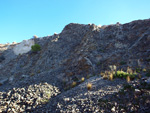 Grupo Mineralógico de Alicante. Explotación de Ofitas. Sierra de Olta. Calpe. Alicante Alicante