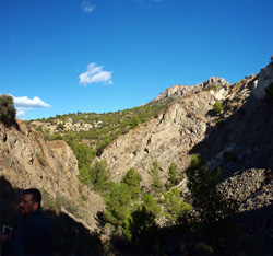 Grupo Mineralógico de Alicante. Explotación de Ofitas. Sierra de Olta. Calpe. Alicante Alicante