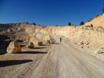 Grupo Mineralógico de Alicante. Explotación de Áridos. Enguera. Comarca Canal de Navarres. Valencia   