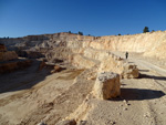 Grupo Mineralógico de Alicante. Explotación de Áridos. Enguera. Comarca Canal de Navarres. Valencia   