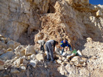 Grupo Mineralógico de Alicante.Explotación de Áridos. Enguera. Comarca Canal de Navarres. Valencia   