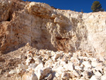 Grupo Mineralógico de Alicante. Explotación de Áridos. Enguera. Comarca Canal de Navarres. Valencia  