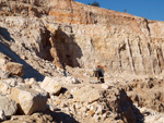 Grupo Mineralógico de Alicante. Explotación de Áridos. Enguera. Comarca Canal de Navarres. Valencia   