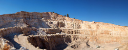 Grupo Mineralógico de Alicante. Explotación de Áridos. Enguera. Comarca Canal de Navarres. Valencia   