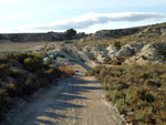 Grupo Mineralógico de Alicante.Yacimiento de Celestina. Ulea. Murcia   