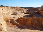 Grupo Mineralógico de Alicante. Explotación de Áridos. Enguera. Comarca Canal de Navarres. Valencia   