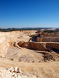 Grupo Mineralógico de Alicante. Explotación de Áridos. Enguera. Comarca Canal de Navarres. Valencia   