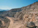 Grupo Mineralógico de Alicante.Explotación de Áridos. Enguera. Comarca Canal de Navarres. Valencia   