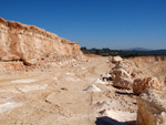 Grupo Mineralógico de Alicante.Explotación de Áridos. Enguera. Comarca Canal de Navarres. Valencia   