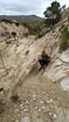 Grupo Mineralógico de Alicante. Afloramiento de Marcasitasa en el Alcavo. Agost. Alicante  