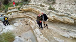 Grupo Mineralógico de Alicante. Afloramiento de Marcasitasa en el Alcavo. Agost. Alicante  