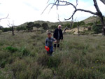 Grupo Mineralógico de Alicante. Afloramiento de Marcasitasa en el Alcavo. Agost. Alicante  