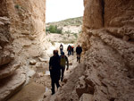 Grupo Mineralógico de Alicante. Afloramiento de Marcasitasa en el Alcavo. Agost. Alicante  