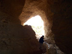 Grupo Mineralógico de Alicante. Afloramiento de Marcasitasa en el Alcavo. Agost. Alicante  