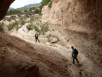 Grupo Mineralógico de Alicante. Afloramiento de Marcasitasa en el Alcavo. Agost. Alicante  