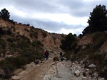 Grupo Mineralógico de Alicante.  Ópalo con Dendritas.Afloramiento de Marcasitasa en el Alcavo. Agost. Alicante 