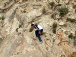 Grupo Mineralógico de Alicante. Afloramiento de Marcasitasa en el Alcavo. Agost. Alicante  