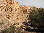 Grupo Mineralógico de Alicante. Antigua explotación de áridos. Serreta Negra. Moralet. Alicante  