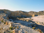 Grupo Mineralógico de Alicante. Cantera Casablanca. Lloma Alta, Les Boqueres, San Vicente del Raspeig, Alicante  