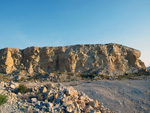 Grupo Mineralógico de Alicante. Cantera Casablanca. Lloma Alta, Les Boqueres, San Vicente del Raspeig, Alicante  