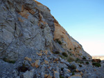 Grupo Mineralógico de Alicante. Cantera Casablanca. Lloma Alta, Les Boqueres, San Vicente del Raspeig, Alicante  