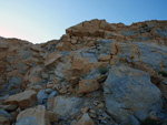 Grupo Mineralógico de Alicante. Cantera Casablanca. Lloma Alta, Les Boqueres, San Vicente del Raspeig, Alicante  