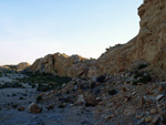 Grupo Mineralógico de Alicante. Cantera Casablanca. Lloma Alta, Les Boqueres, San Vicente del Raspeig, Alicante  