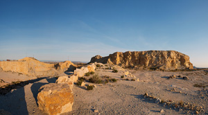 Grupo Mineralógico de Alicante. Cantera Casablanca. Lloma Alta, Les Boqueres, San Vicente del Raspeig, Alicante  