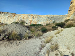 Grupo Mineralógico de Alicante. Cantera Casablanca. Lloma Alta, Les Boqueres, San Vicente del Raspeig, Alicante  