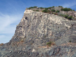 Grupo Mineralógico de Alicante. Cantera los Serranos. Sierra de Albatera. Hondon de los Frailes. Alicante 