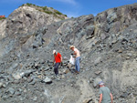 Grupo Mineralógico de Alicante. Cantera los Serranos. Sierra de Albatera. Hondon de los Frailes. Alicante 