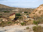 Grupo Mineralógico de Alicante. Cantera Casablanca. Lloma Alta, Les Boqueres, San Vicente del Raspeig, Alicante  