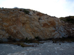 Grupo Mineralógico de Alicante. Cantera Casablanca. Lloma Alta, Les Boqueres, San Vicente del Raspeig, Alicante  