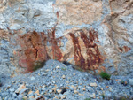 Grupo Mineralógico de Alicante. Cantera Casablanca. Lloma Alta, Les Boqueres, San Vicente del Raspeig, Alicante  