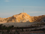 Grupo Mineralógico de Alicante.Cantera Casablanca. Lloma Alta, Les Boqueres, San Vicente del Raspeig, Alicante  