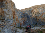 Grupo Mineralógico de Alicante.Cantera Casablanca. Lloma Alta, Les Boqueres, San Vicente del Raspeig, Alicante  