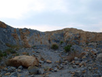 Grupo Mineralógico de Alicante.Cantera Casablanca. Lloma Alta, Les Boqueres, San Vicente del Raspeig, Alicante 