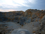 Grupo Mineralógico de Alicante.Cantera Casablanca. Lloma Alta, Les Boqueres, San Vicente del Raspeig, Alicante 