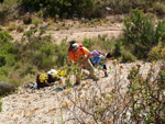 Grupo Mineralógico de Alicante. Alrededores del Rincón Bello en Agost. Alicante   