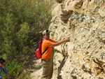 Grupo Mineralógico de Alicante. Terrers dels Pobres, Lomas de la Beata.  Agost. Alicante   