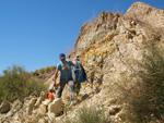 Grupo Mineralógico de Alicante. Terrers dels Pobres, Lomas de la Beata.  Agost. Alicante   