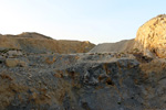 Grupo Mineralógico de Alicante. Cantera Casablanca. Lloma Alta, Les Boqueres, San Vicente del Raspeig, Alicante  